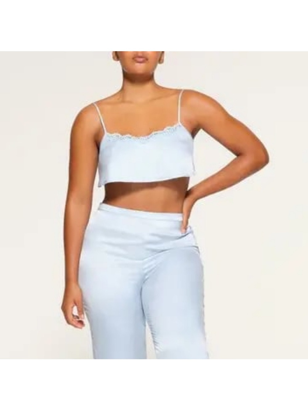 Skims Bridal Silk Blend Super Cropped Cami Size 4X